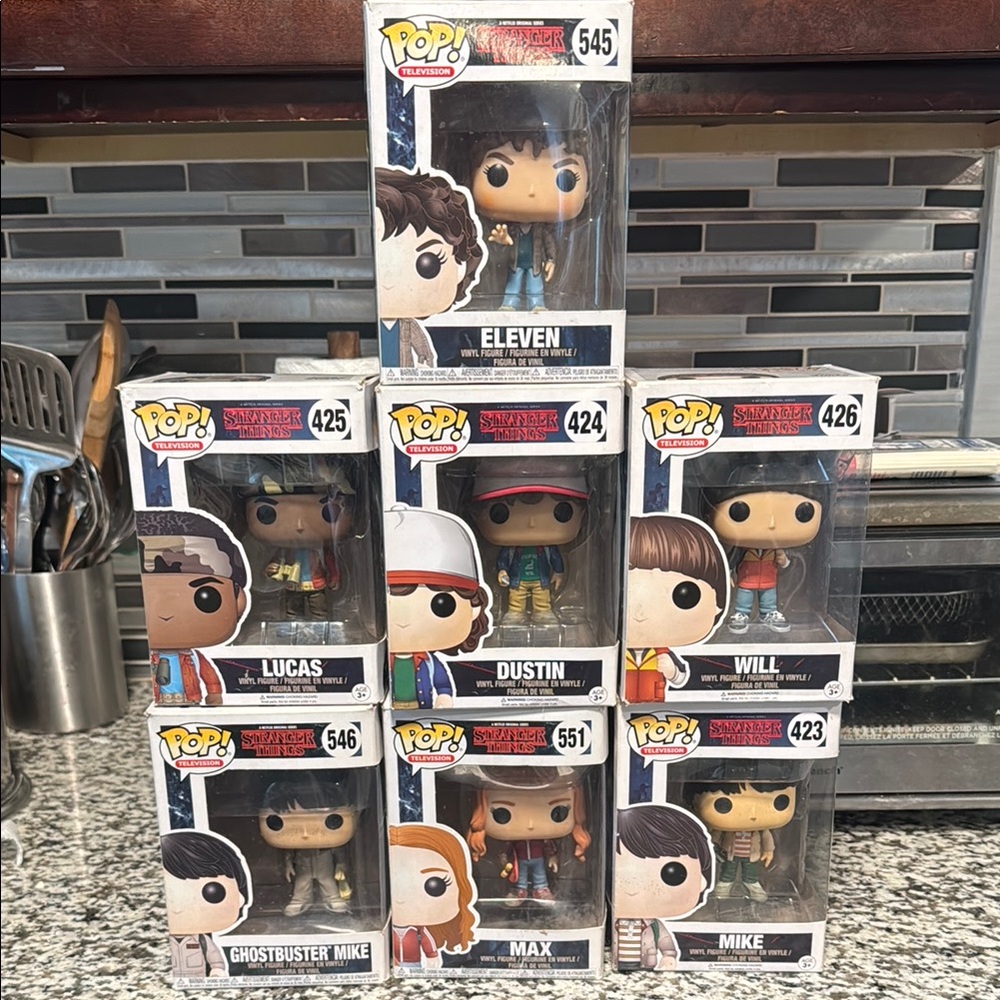 Funko Pop Stranger Things Character Collection